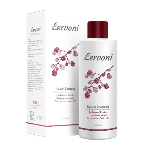 خرید شامپو کراتین و پروتئین ابریشم لروونی