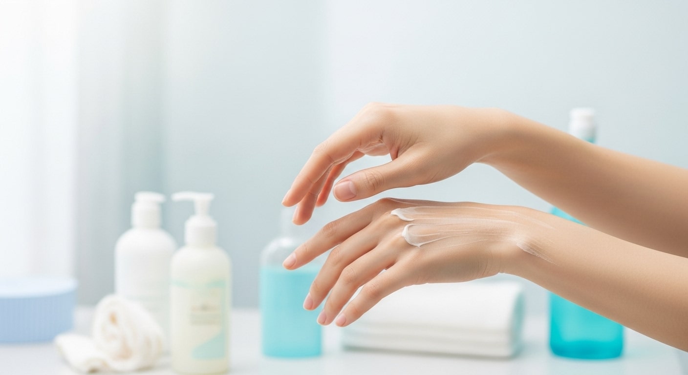 ۵ اصل طلایی برای درمان خشکی و ترک دست