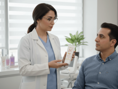 کرم ترمیم کننده بعد از لیزر