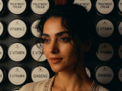 کرم پودر درمانگر حاوی هیالورونیک اسید برای آبرسانی پوس